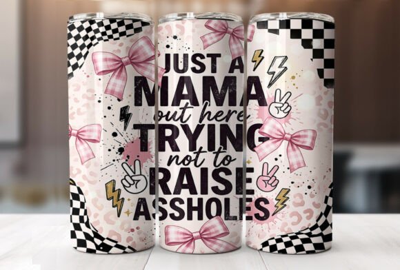 Download Funny Mama 20oz Tumbler Wrap Design - 20oz tumbler wrap Collection