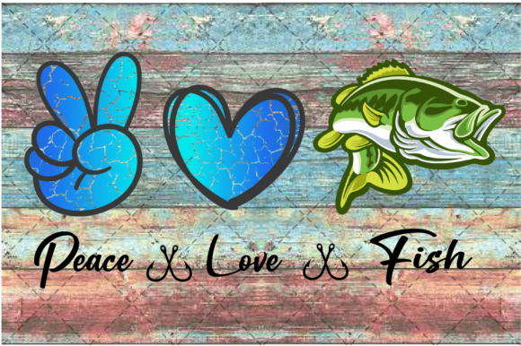 Download Peace Love Fish - Love fish Collection