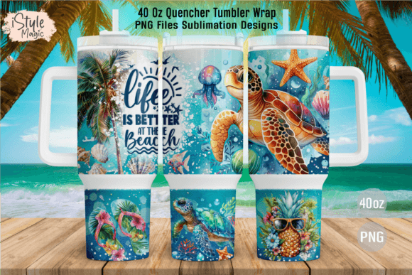 Download 40oz Life is Better at the Beach Tumbler - 40oz Collection