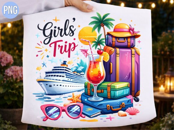 Download Girls Trip Cruise Vacation Summer PNG - Summer png Collection
