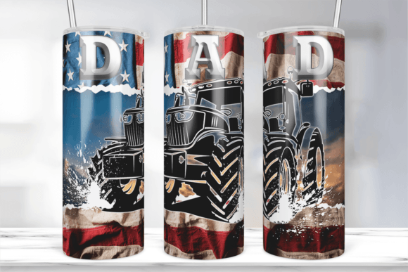 Download Farmer Dad Tractor 20oz Tumbler Wrap - 20oz tumbler wrap Collection