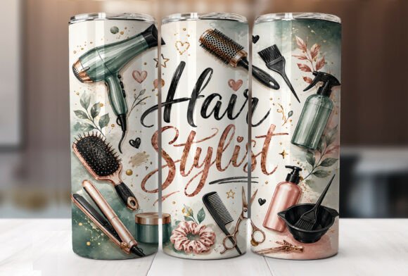 Download Hair Stylist 20oz Tumbler Wrap PNG - 20oz tumbler wrap Collection