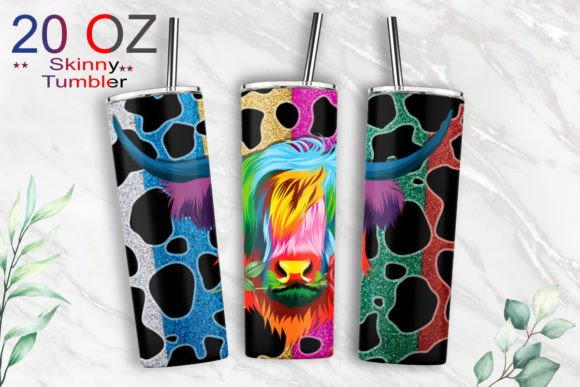 Download 20oz Tumbler Highland Cow Sublimation - Highland cow sublimation Collection