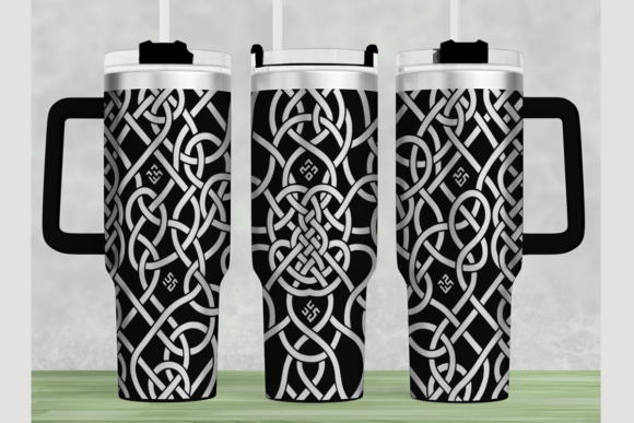Download Celtic Knot 40oz Tumbler Wrap SVG - 40oz Collection